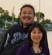 オーナー夫妻 Hiroyuki& Kyoko