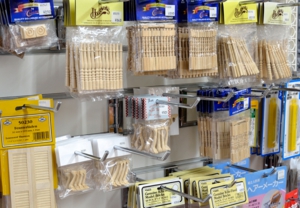 木製の専門パーツ